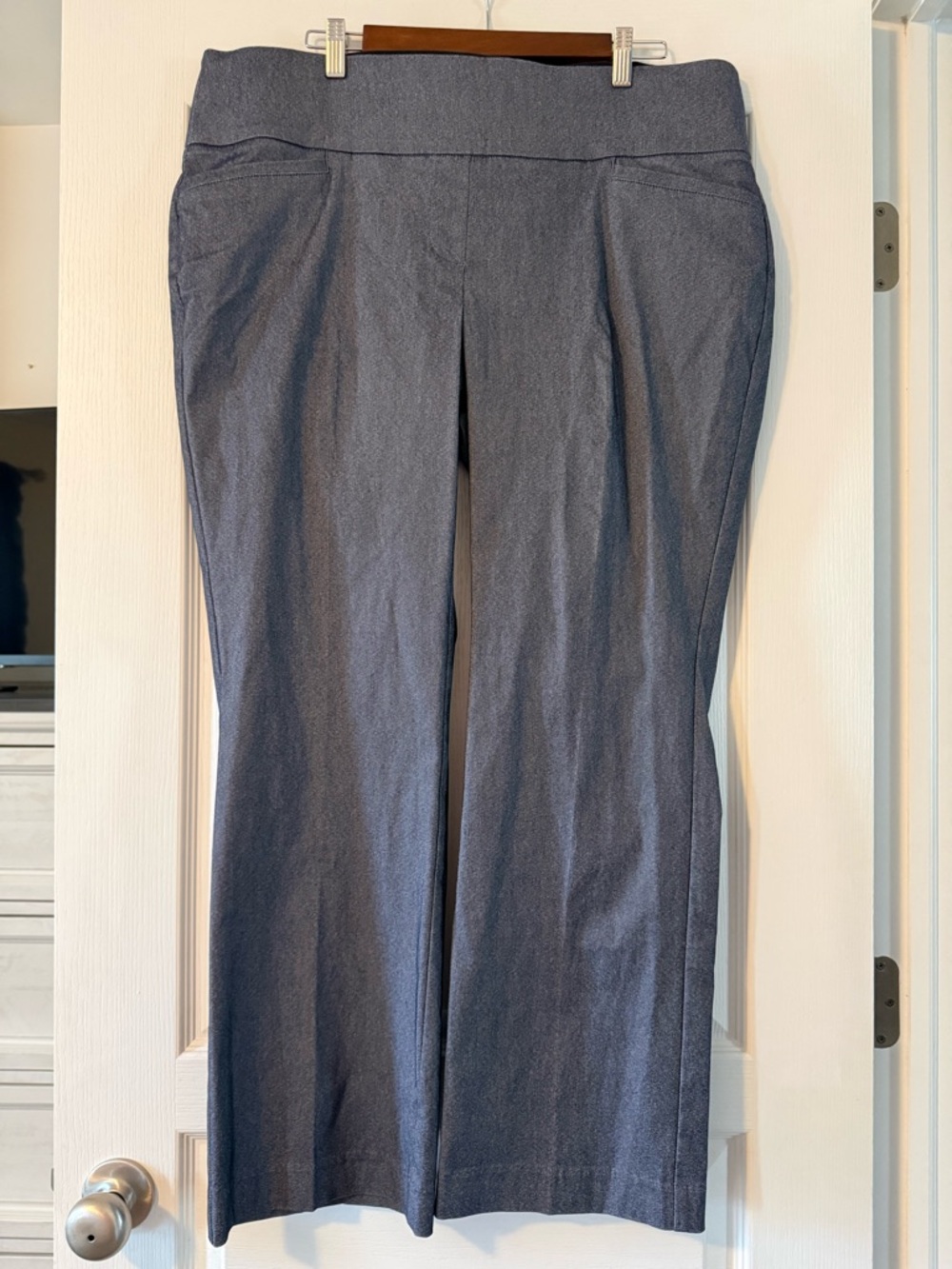 Nine West Lightweight Denim Bootcut Trousers XXL Short